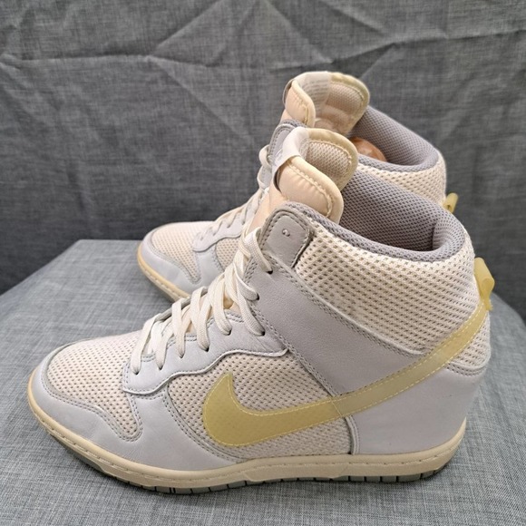 Nike Shoes - Nike Womens Dunk Sky Hi Essential White 644877 100 Hightop Sneakers SZ:9.5